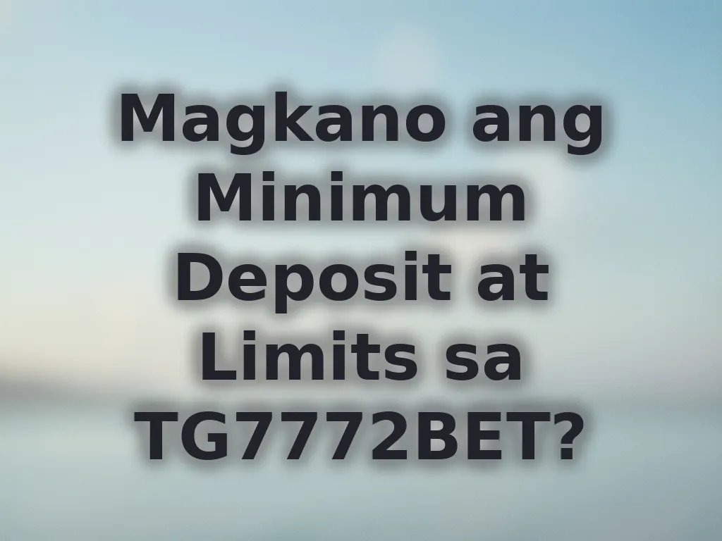 Limits and fees guide